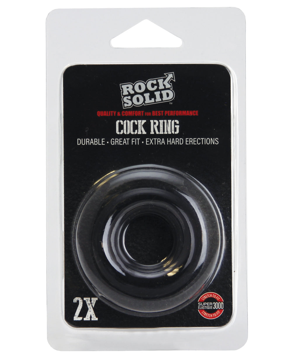 Rock Solid Rock Solid 2" Black Donut Ring