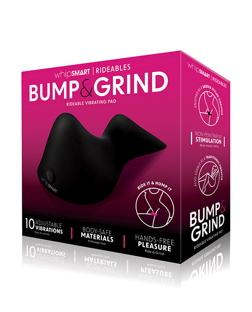 WhipSmart Whipsmart Rideables Bump & Grind Vibrating Pad - Black