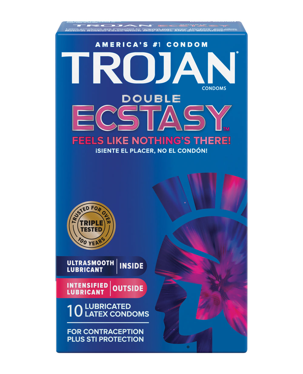 Trojan Trojan Double Ecstasy Condoms - Box of 10