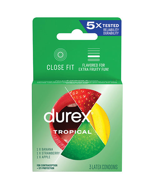 Durex Durex Tropical Flavors - Box of 3