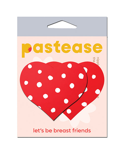 Not Regular Toys Pastease Heart w/Polka Dot - Red/White O/S