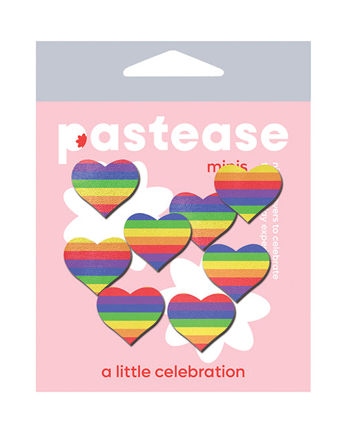 Pastease Pastease Mini Rainbow Heart - Pack of 8 O/S