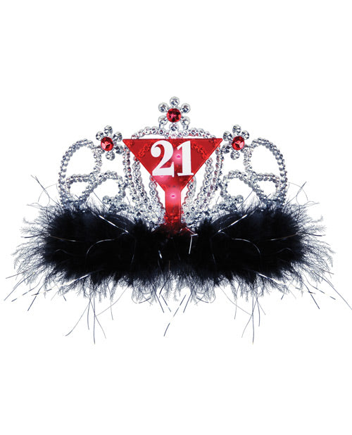 Beistle 21st Birthday Flashing Tiara