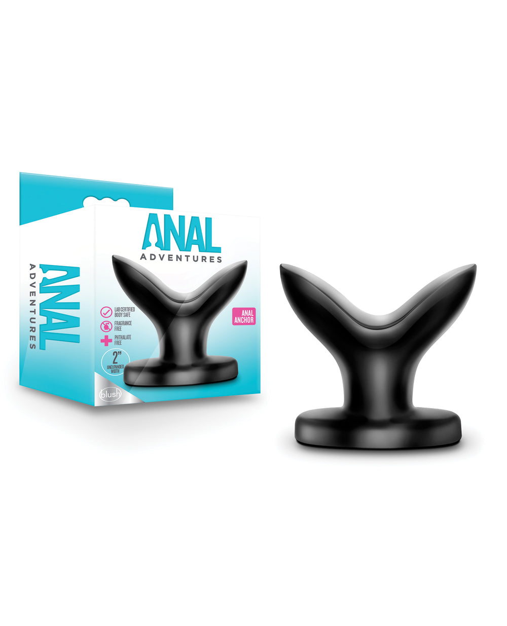 Anal Adventures Blush Anal Adventures Anal Anchor - Black