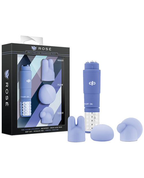 Rose Blush Rose Revitalize Massage Kit - Periwinkle