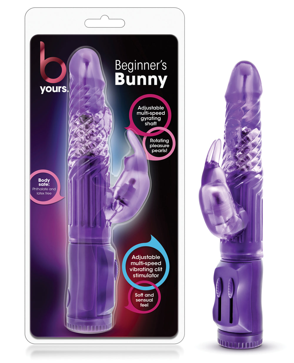 B Yours Blush B Yours Beginner's Bunny - Purple