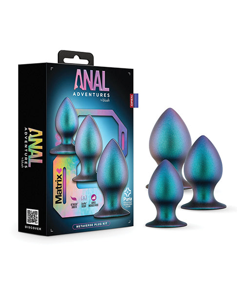 Anal Adventures Blush Anal Adventures Matrix Metaverse Plug Kit - Spruce