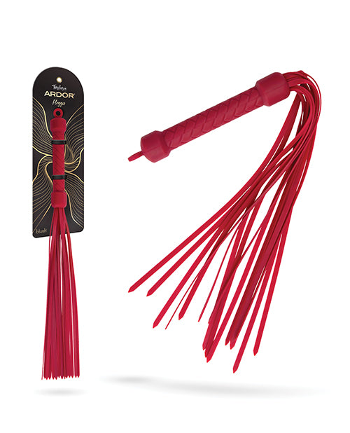 Not Regular Toys Blush Temptasia Ardor Flogger - Red