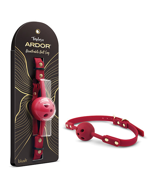 Not Regular Toys Blush Temptasia Ardor Ball Gag - Red