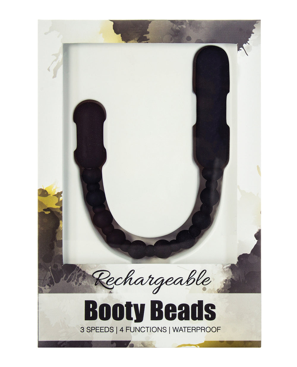 Power Bullet Rechargeable Booty Beads - Black