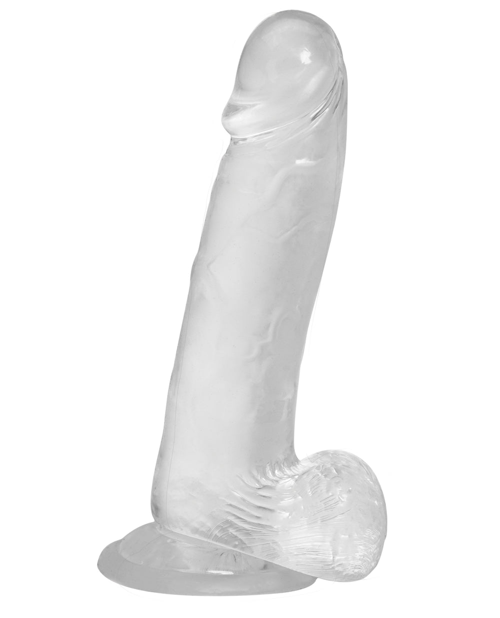 Crystal Addiction Crystal Addiction 8" Dong - Clear