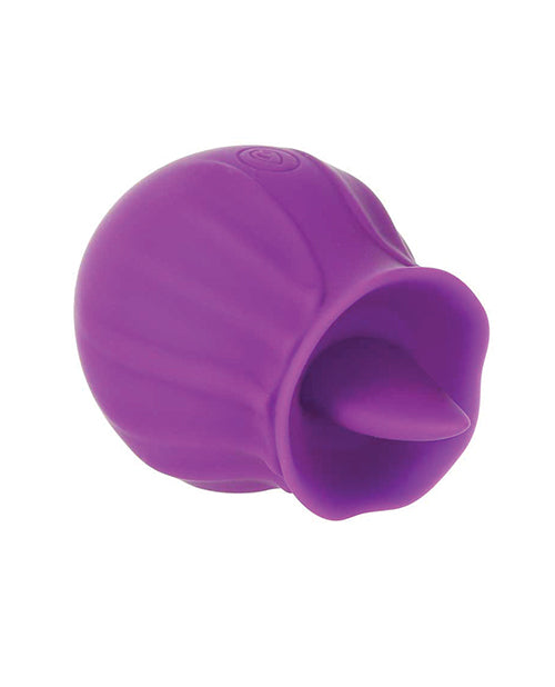 No Brand M'Lady Flickering Tongue & Vibrating Clitoral Stimulator - Purple
