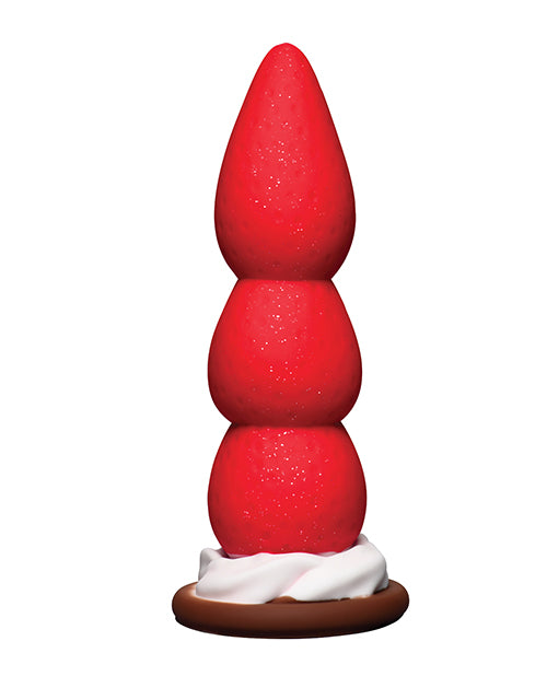 Not Regular Toys Simply Sweet Strawberry Sweet Cream Premium Silicone Dildo