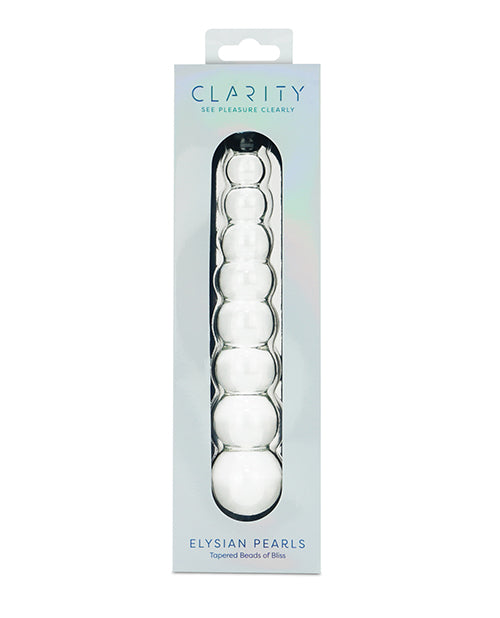 Clarity Clarity Glass Dildo - Elysian Pearls