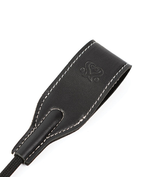 Sei Mio Sei Mio Rein in Desire Riding Crop - Black
