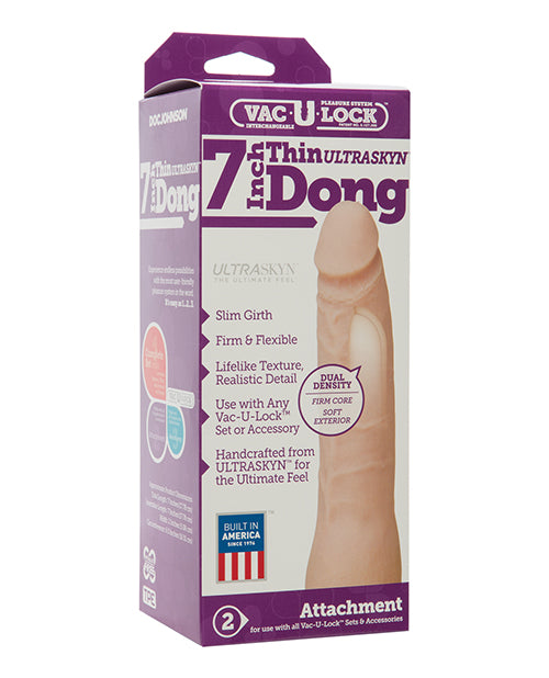 Vac-U-lock Vac-U-Lock 7" ULTRASKYN Dong - White