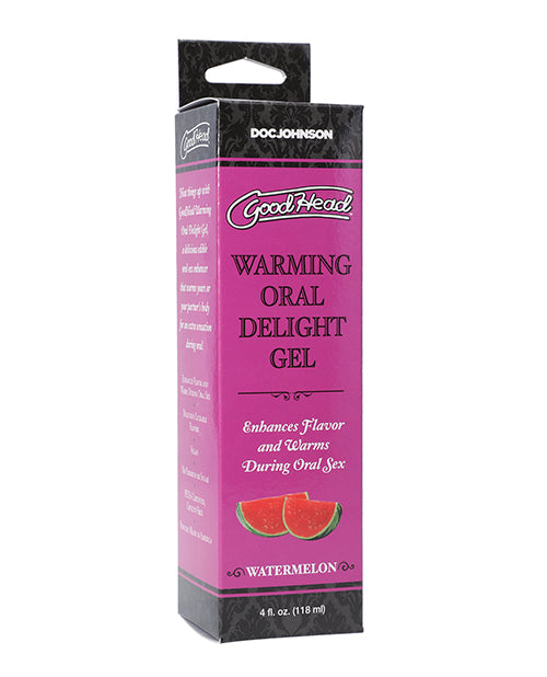 GoodHead GoodHead Warming Oral Delight Gel - 4 oz Watermelon
