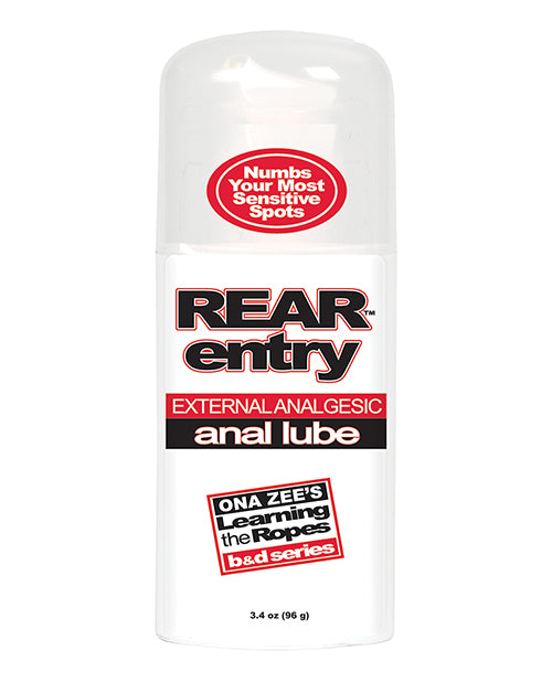 Rear Entry Rear Entry Desensitizing Anal Lube - 3.4 oz