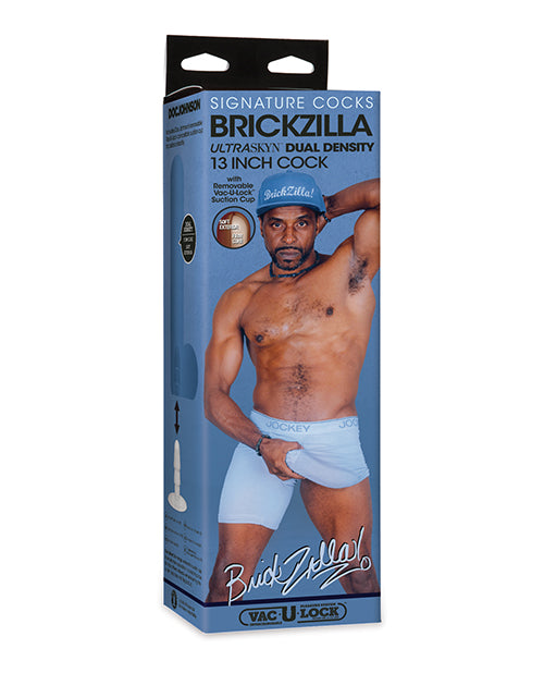 Signature Cocks Signature Cocks ULTRASKYN 13" Cock w/Removable Vac-U-Lock Suction Cup - Brickzilla