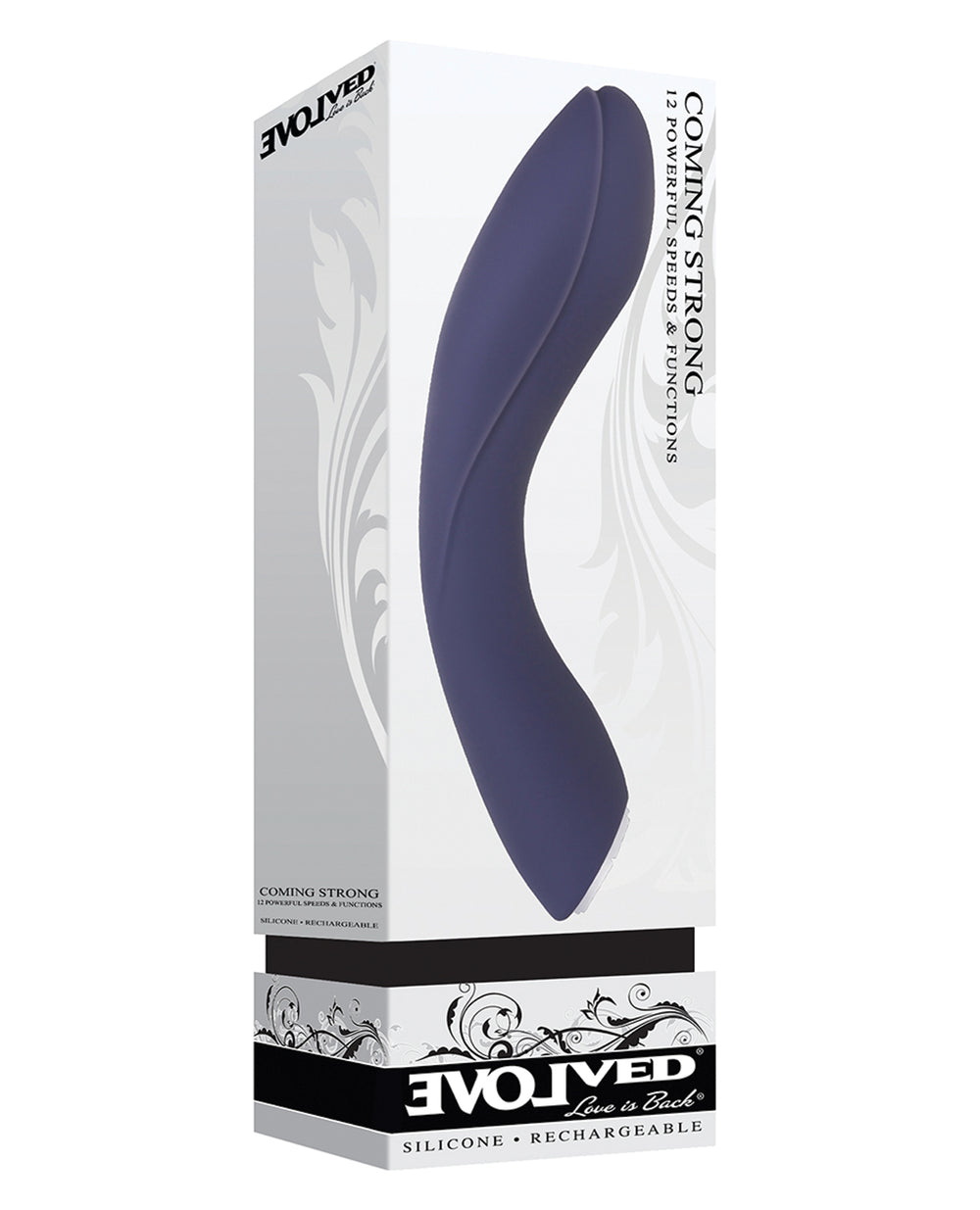 Evolved Evolved Coming Strong Vibrator - Blue