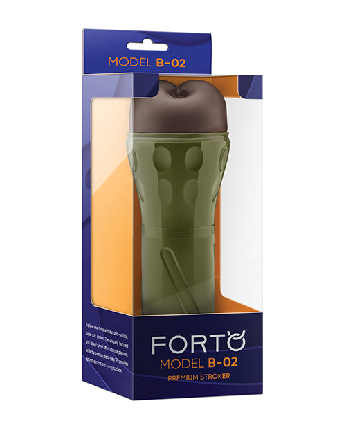Forto Forto Model B-02 Hard-Side Ass Masturbator - Dark