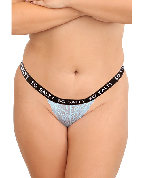 Vibes by Fantasy Lingerie Vibes Tasty 3 Pack Thongs Assorted Colors QN