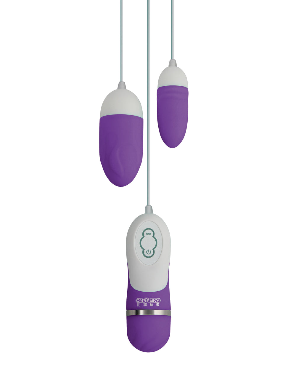 Gigaluv GigaLuv Dual Vibra Bullets - 10 Functions Purple