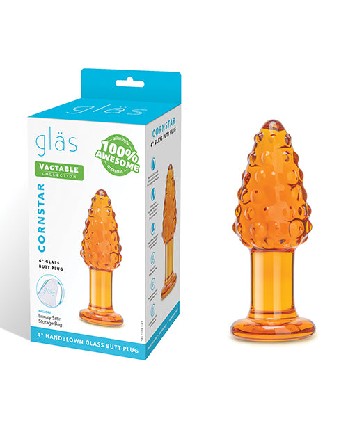 Glas Glas 4" Butt Plug Cornstar