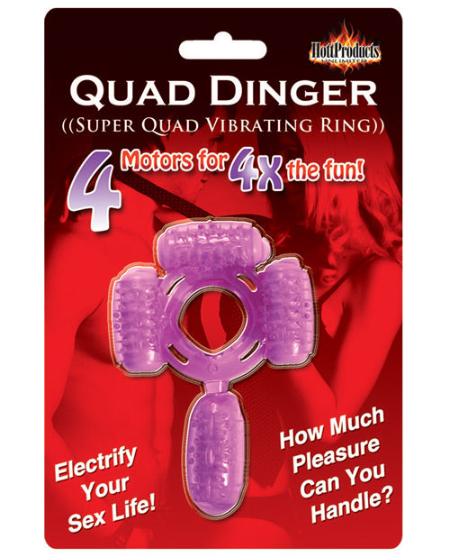 Humm Dinger Humm Dinger Super Quad w/4 Motors - Purple