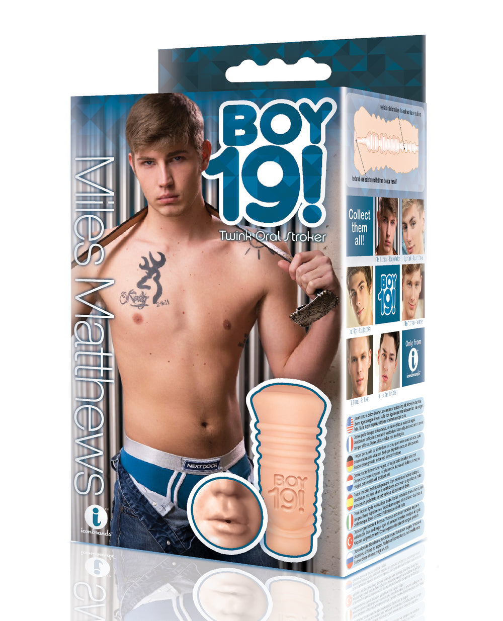Boy 19! Boy 19! Teen Twink Stroker - Miles Mathews