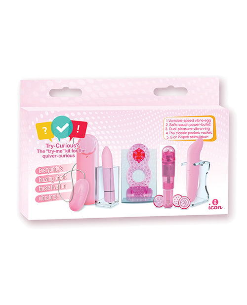 Try-Curious Try-Curious Vibe Set - Pink