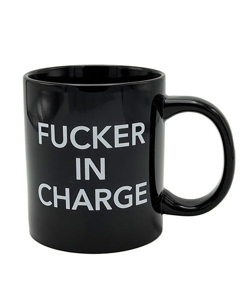 Island Dogs Attitude Mug Fucker In Charge - 22 oz