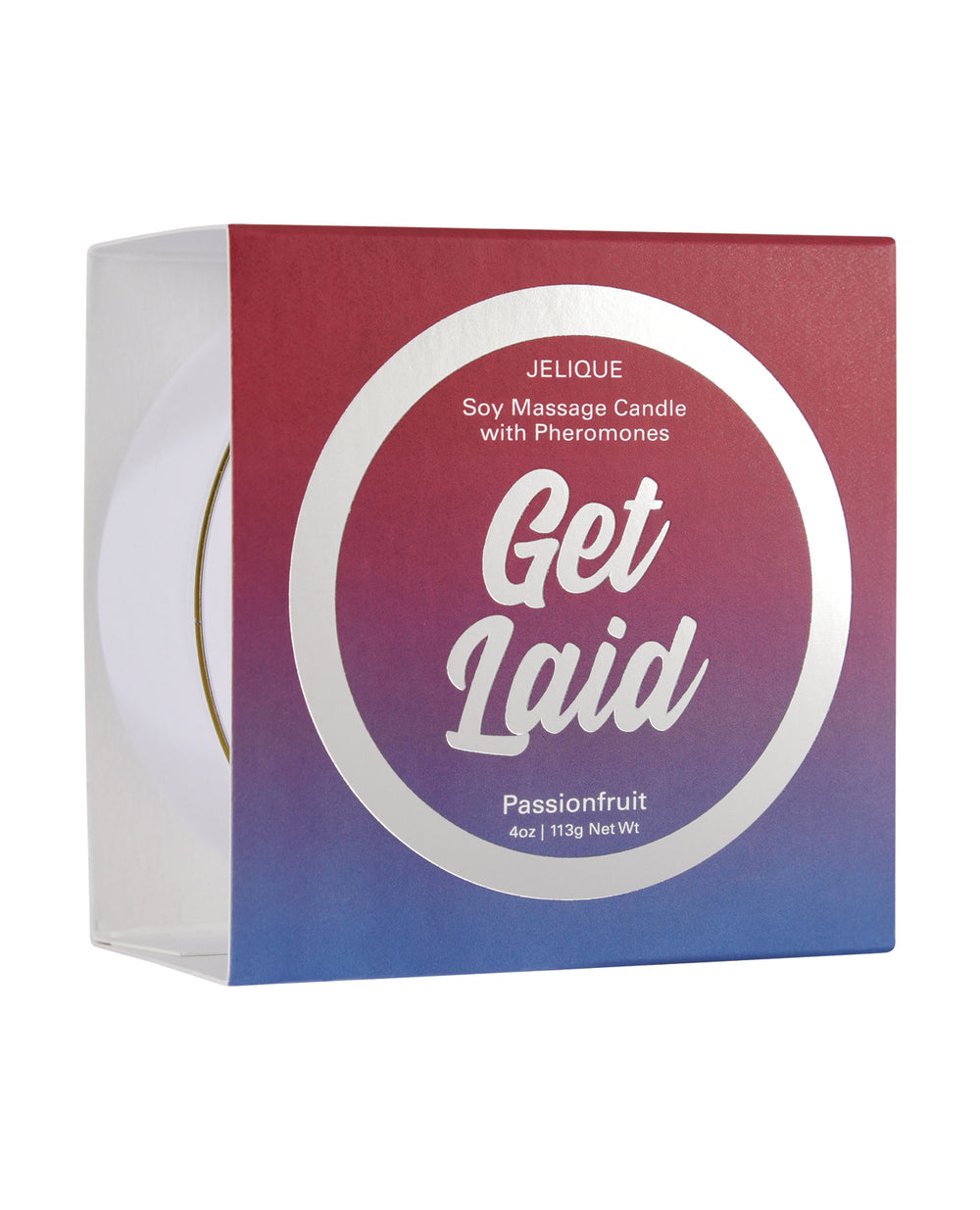 Jelique Jelique Massage Candle - 4 oz Get Laid Passion Fruit