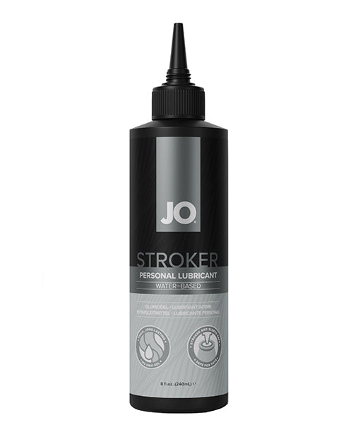 JO JO Stroker Waterbased Lubricant - 8 oz Bottle