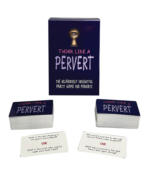 Kheper Think Like A Pervert Party Game