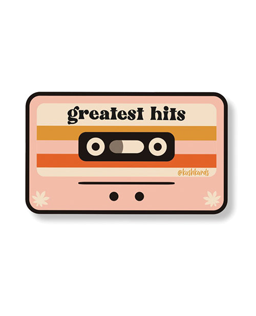 Kush Kards Greatest Hits Sticker - Pack of 3