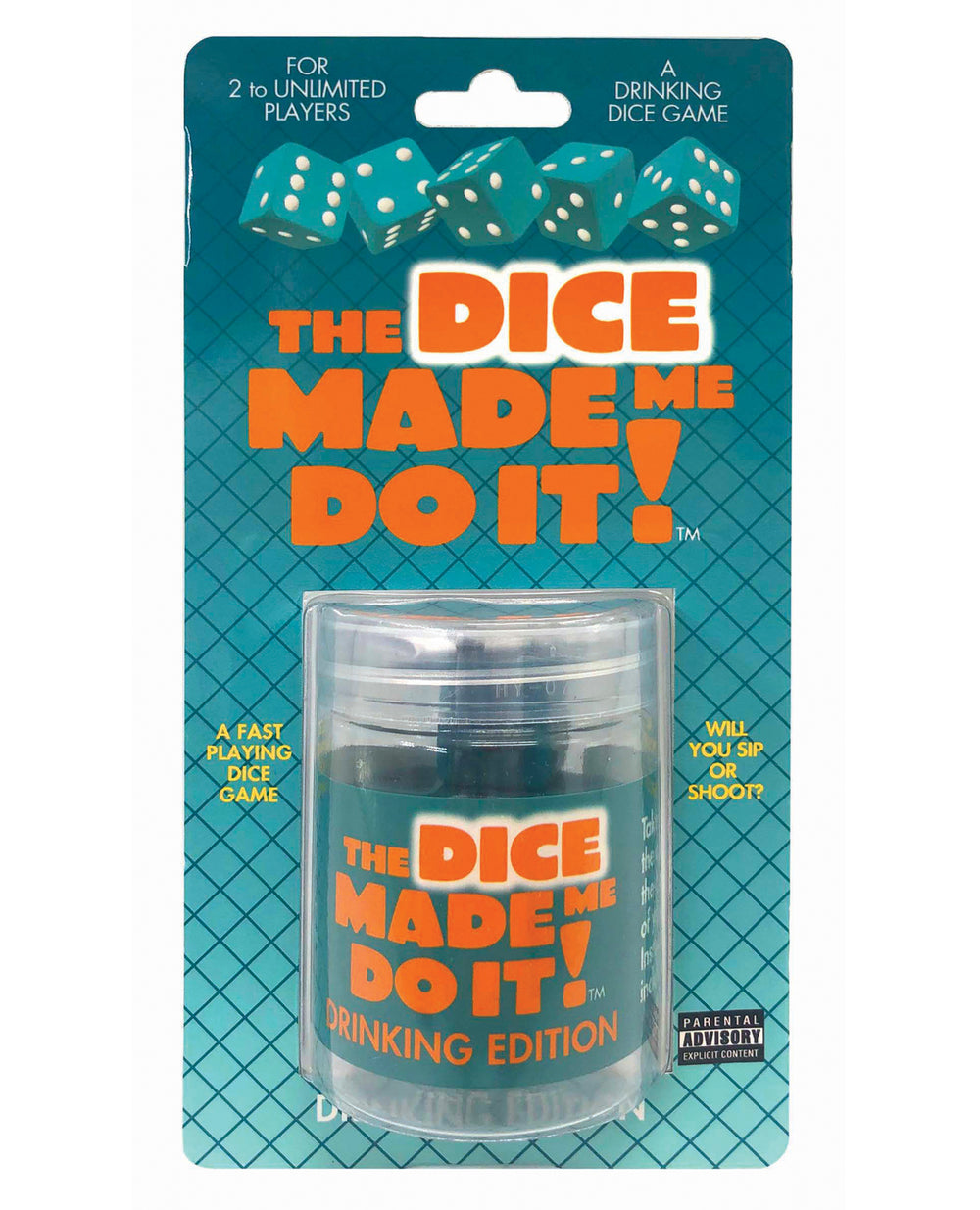 Little Genie The Dice Made Me Do It - Drinking Edition