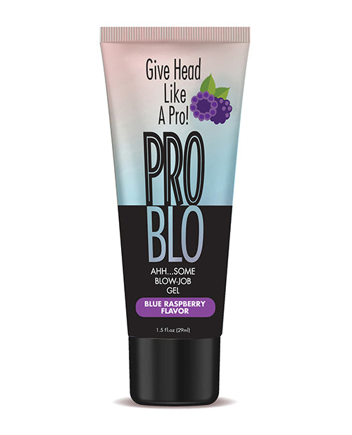 Pro Blo Pro Blo Oral Pleasure Gel - 1.5 oz Blue Raspberry