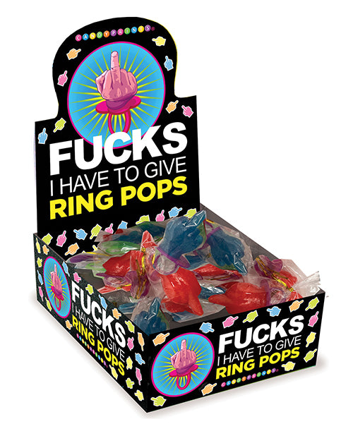 Not Regular Toys Fuck I Have to Give Ring Pop - 30 pc Display