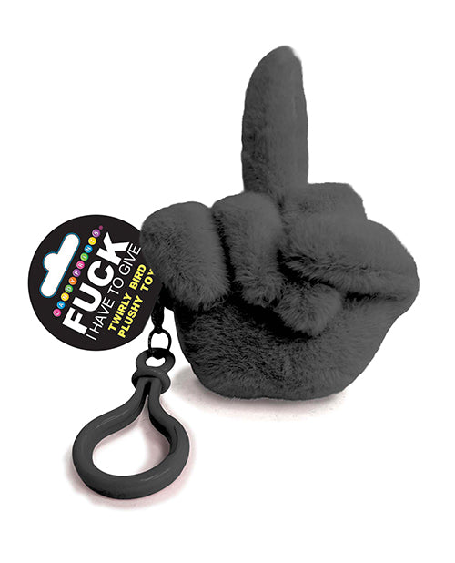 Not Regular Toys Fucks To Give Twirly Bird Plush - Black
