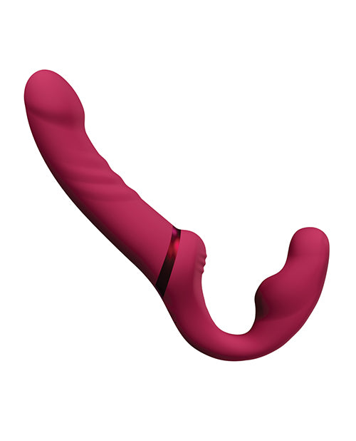 Lovense Lovense Lapis Vibrating Strapless Strap On - Pink