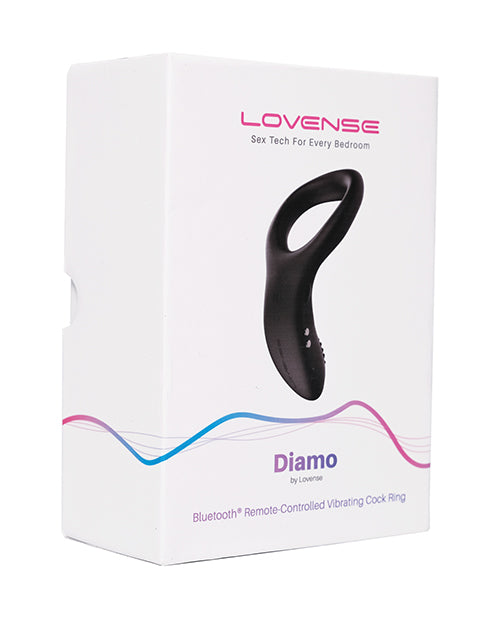 Lovense Lovense Diamo Cock Ring - Black