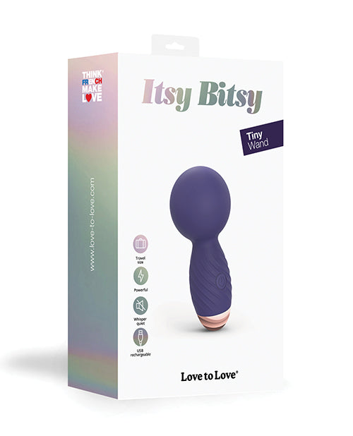 Love to Love Love to Love Itsy Bitsy Mini Wand - Midnight Indigo