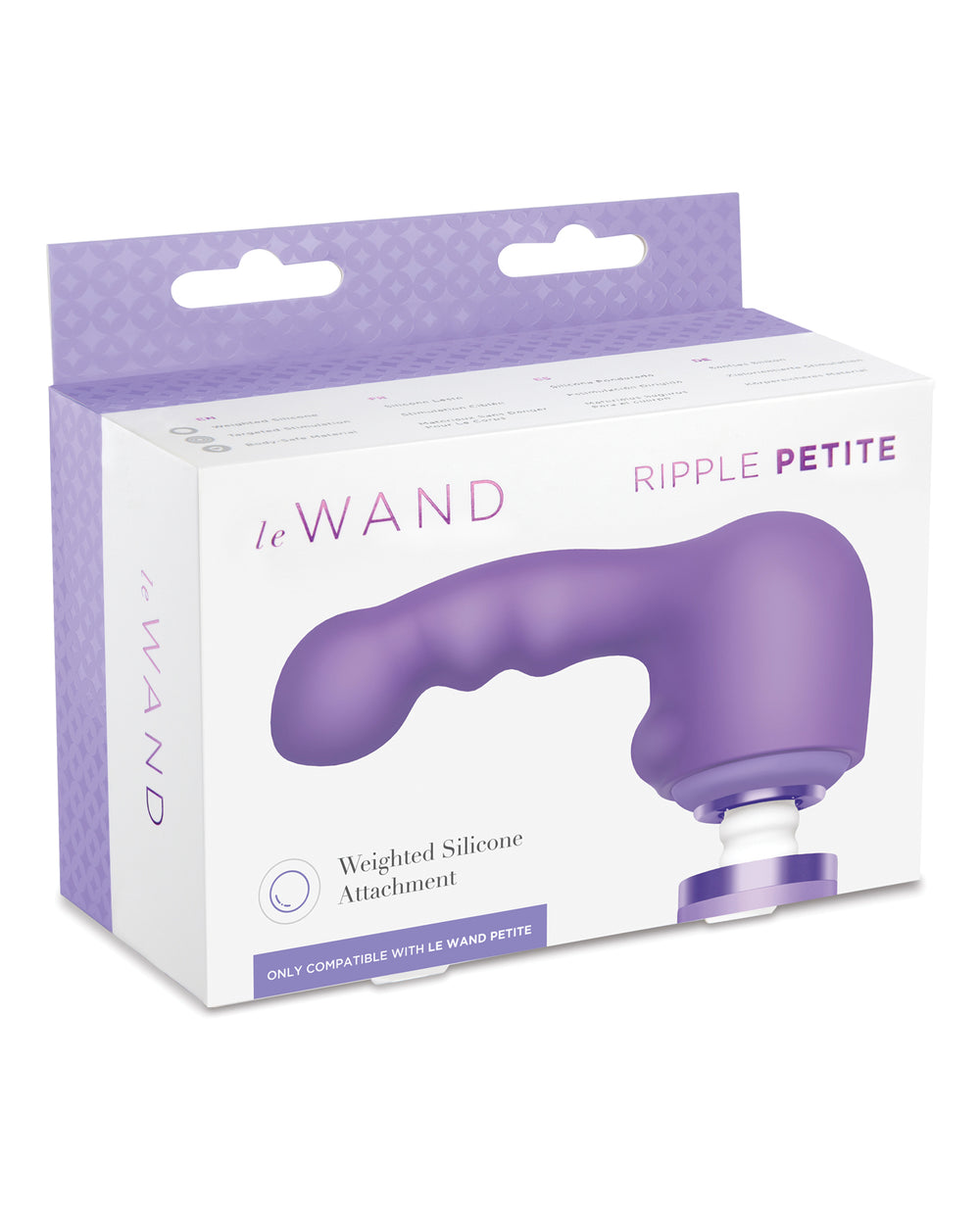 Le Wand Le Wand Ripple Petite Weighted Silicone Attachment