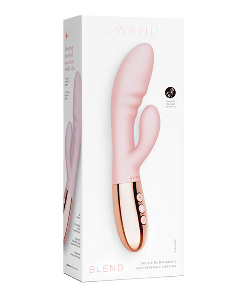 Le Wand Le Wand BLEND Double Motor Rabbit Rechargeable Vibrator - Rose Gold