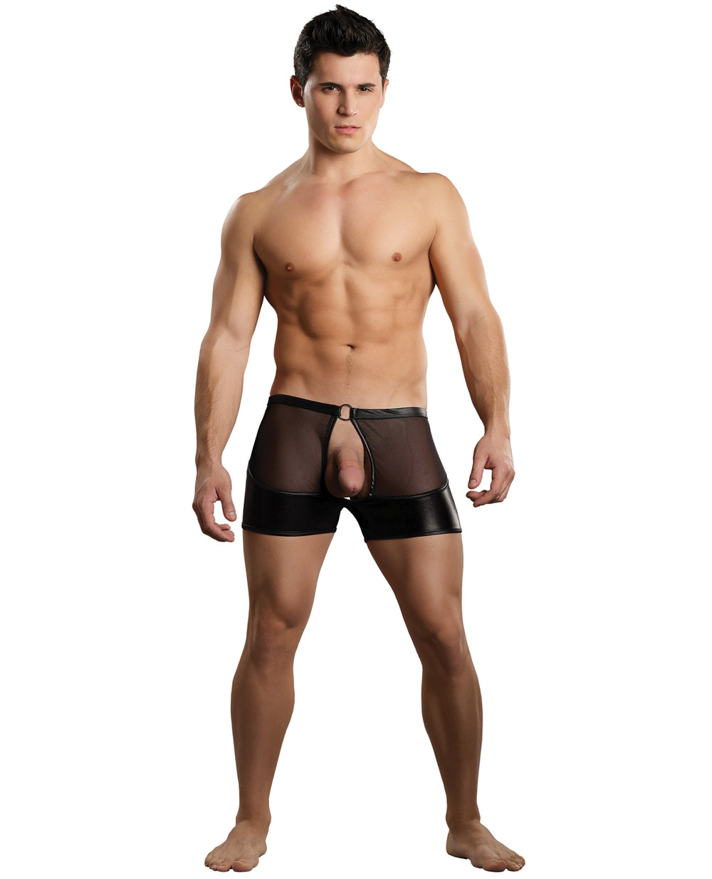 Male Power Extreme Double Exposure Black S/M