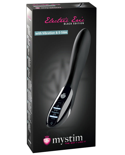 Mystim Mystim Electric Eric eStim Vibrator Black Edition - Black