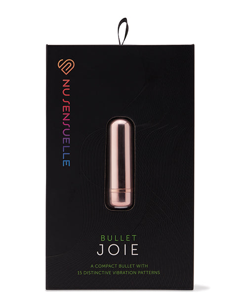 Nu Sensuelle Nu Sensuelle Joie Bullet in Gift Box - 15 Function Rose Gold