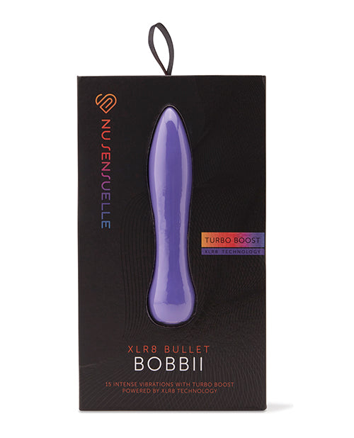 Nu Sensuelle Nu Sensuelle Bobbii Flexible Vibe XLR8 Turbo Boost - Ultra Violet