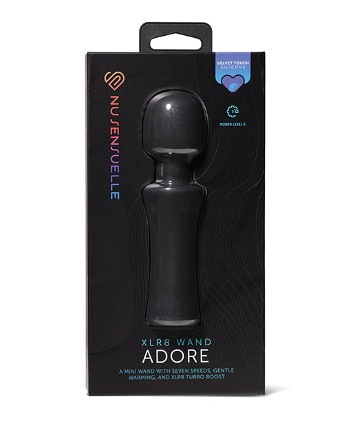 Nu Sensuelle Nu Sensuelle Adore XRL8 Wand w/Heat - Black